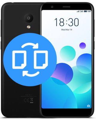 Замена дисплея (экрана) Meizu M8c