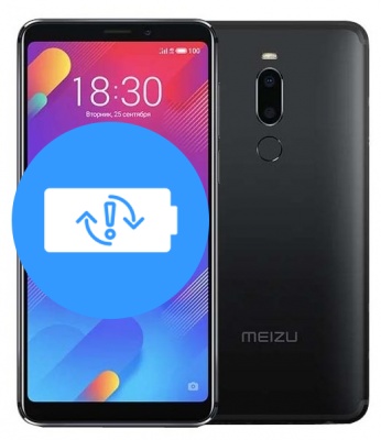 Замена аккумулятора (батареи) Meizu V8